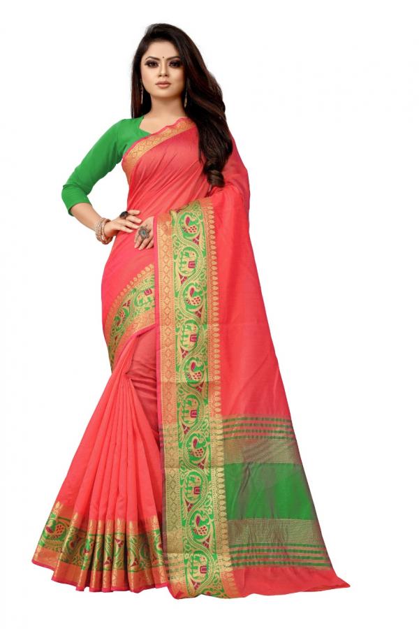 Crystal Vol-1 Art Silk Women Designing Style Saree